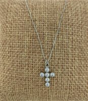 Necklace Ambrosia Woman in Gold Zirconia AGZ362 - AGZ362